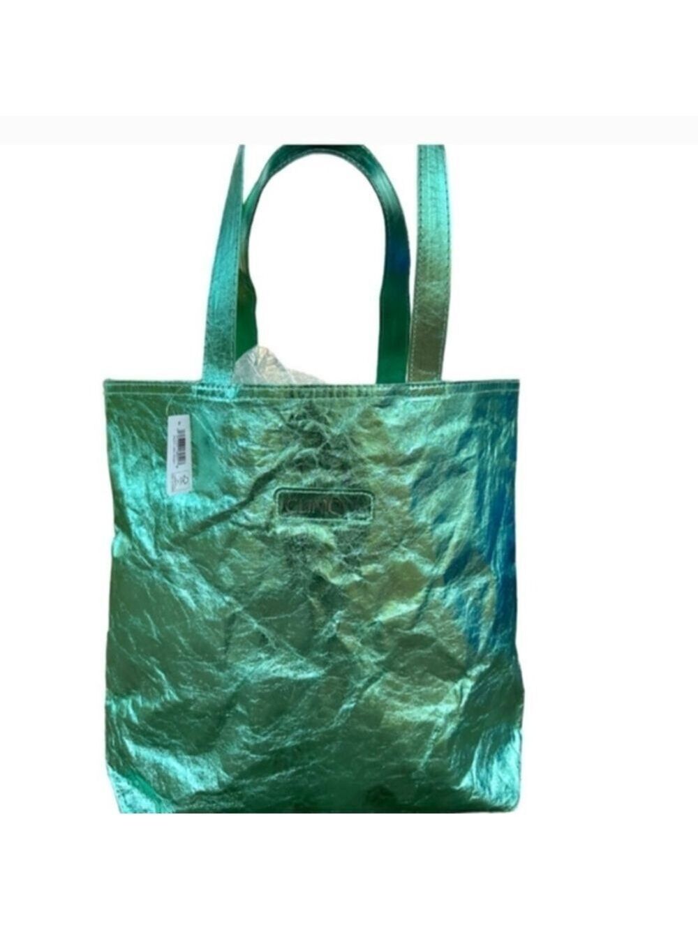 CLINIQUE NWT FOIL LOOK TOTE AND GIFT SET